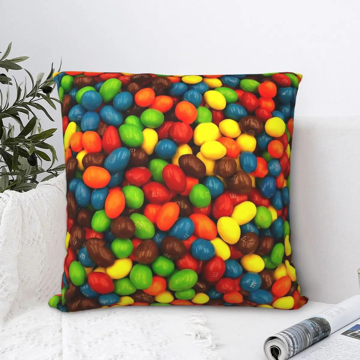 Colorful Candy Polyester Cushion Cover Home Car Decorative Washable Throw Pillowcase
Colorful Candy Polyester Cushion Cover Home Car Decorative Washable Throw Pillowcase