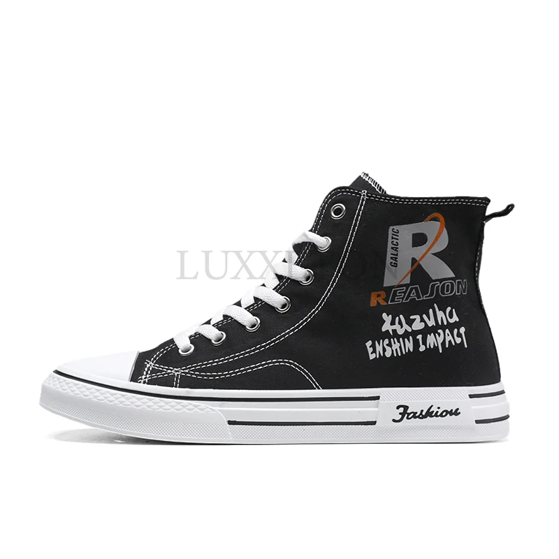 Casual High Top Canvas Shoes for Men 2023 Summer Fashion Lace Up Men's Sneakers Trend Student Flat Shoes Fashion Walking Shoes
Casual High Top Canvas Shoes for Men 2023 Summer Fashion Lace Up Men's Sneakers Trend Student Flat Shoes Fashion Walking Shoes