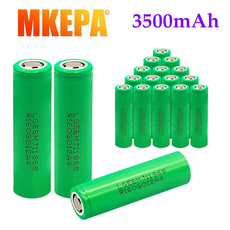 18650 batterie MJ1 3500mAh 3.7V 30A 18650 lithium - ion de haute puissance d’origine, outil electrique MJ1 INR
18650 batterie MJ1 3500mAh 3.7V 30A 18650 lithium - ion de haute puissance d’origine, outil electrique MJ1 INR