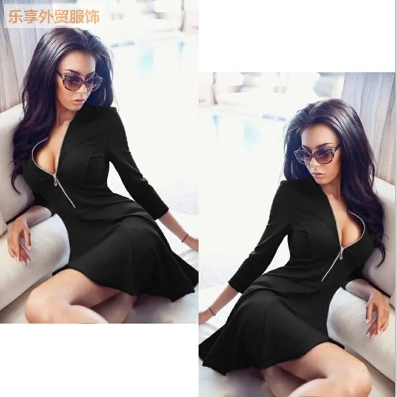 AliExpressebayNew Summer Fashion European and American Style Sexy ToplessvCollar Zipper Slim Fit Dress
AliExpressebayNew Summer Fashion European and American Style Sexy ToplessvCollar Zipper Slim Fit Dress