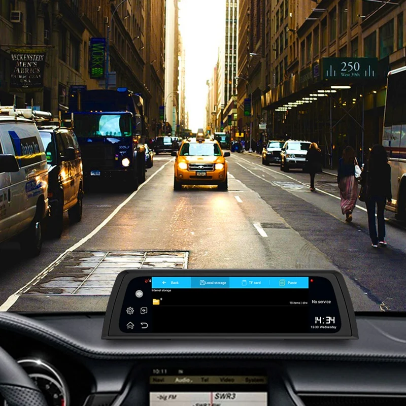 1080P FHD 10 дюйм, автомобиль устройство записи данных 8,1 Android AR искусственный интеллект GPS навигация ADAS с задней камерой
1080P FHD 10 дюйм, автомобиль устройство записи данных 8,1 Android AR искусственный интеллект GPS навигация ADAS с задней камерой