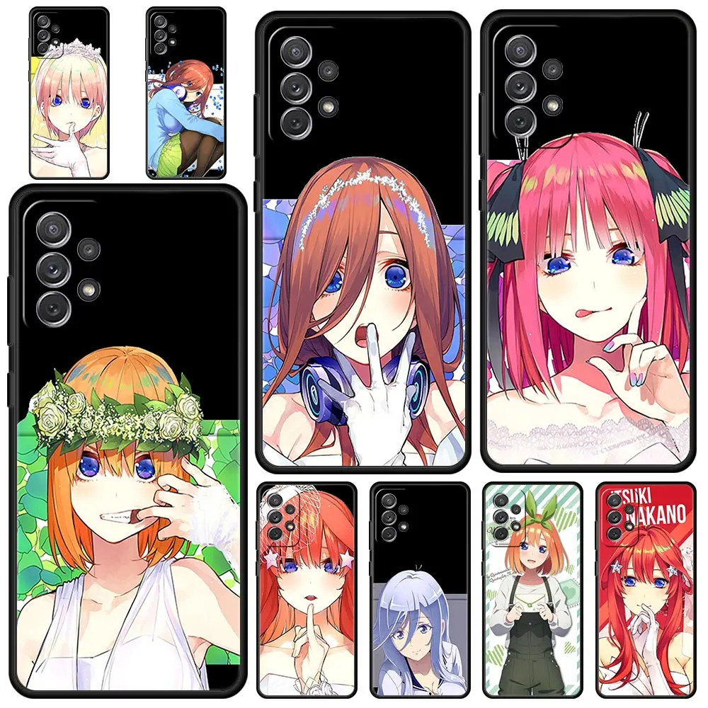 

Toubun no Hanayome Phone Case for Samsung Galaxy A51 A71 A21S A12 A11 A31 A52 A41 A32 A01 A23 A33 A53 A73 A03S A13 5G Soft Cover