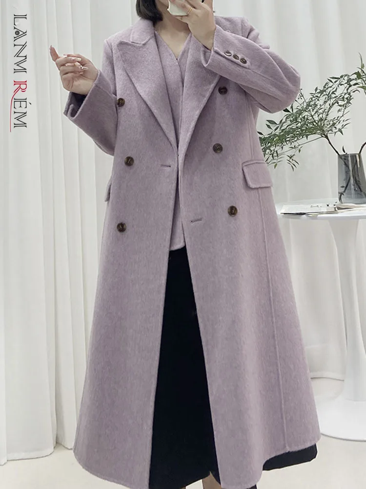 LANMREM 2 Pieces High End Wool Long Coat With Top Double Breasted Women Luxury Clothing 2023 Autumn And Winter New 2AA1987
LANMREM 2 Pieces High End Wool Long Coat With Top Double Breasted Women Luxury Clothing 2023 Autumn And Winter New 2AA1987