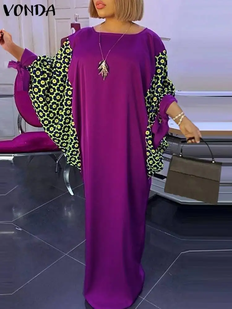 Весенний женский сарафан VONDA в стиле оверсайз с длинным рукавом, женское вечернее праздничное платье, лоскутное платье макси из полиэстера ...
Весенний женский сарафан VONDA в стиле оверсайз с длинным рукавом, женское вечернее праздничное платье, лоскутное платье макси из полиэстера ...