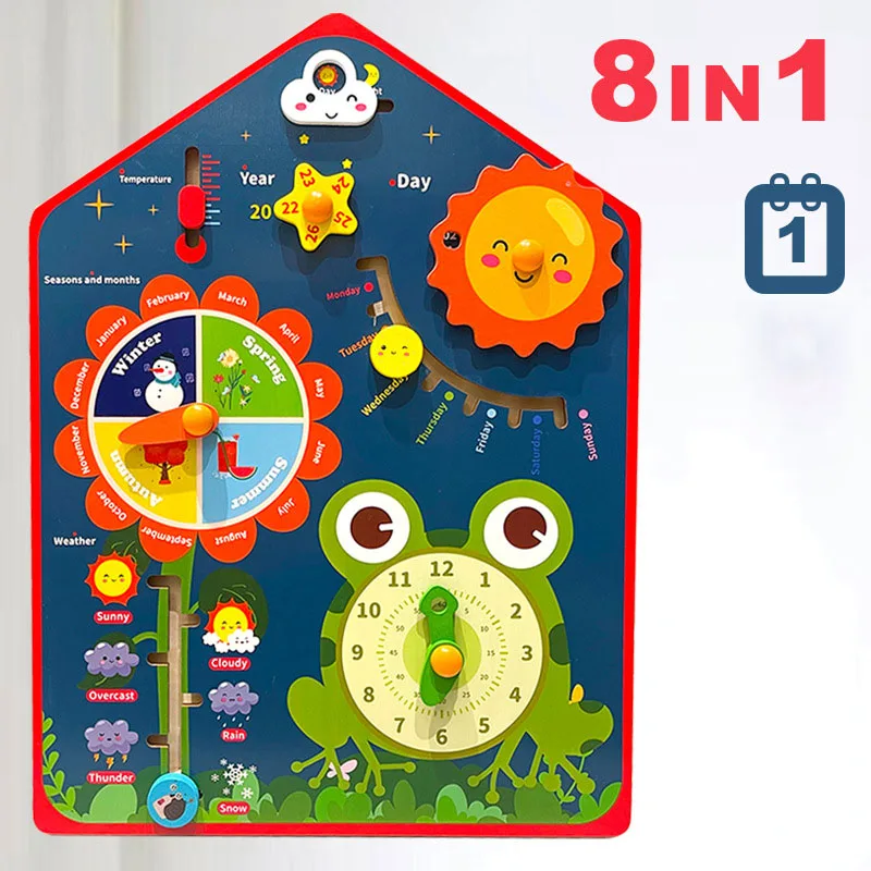 Wooden Clock Busy Board Toys Montessori Baby Geometry Digital Clock Cognition Preschool Teaching Aids Kids Early Educational Toy
Wooden Clock Busy Board Toys Montessori Baby Geometry Digital Clock Cognition Preschool Teaching Aids Kids Early Educational Toy
