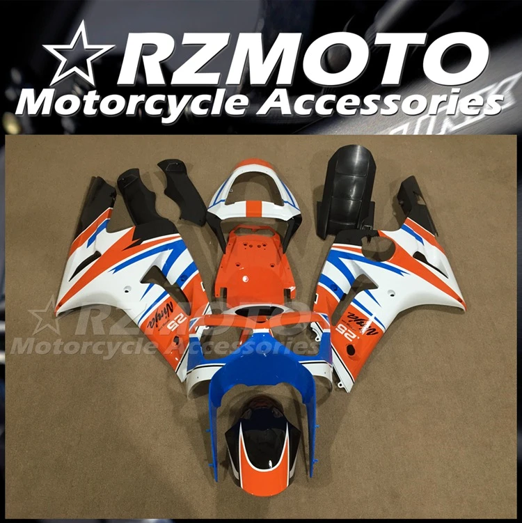 New ABS Motorcycle Fairings Kit Fit for Kawasaki Ninja ZX-6R ZX6R 636 2003 2004 03 04 Bodywork Set Orange Blue
New ABS Motorcycle Fairings Kit Fit for Kawasaki Ninja ZX-6R ZX6R 636 2003 2004 03 04 Bodywork Set Orange Blue