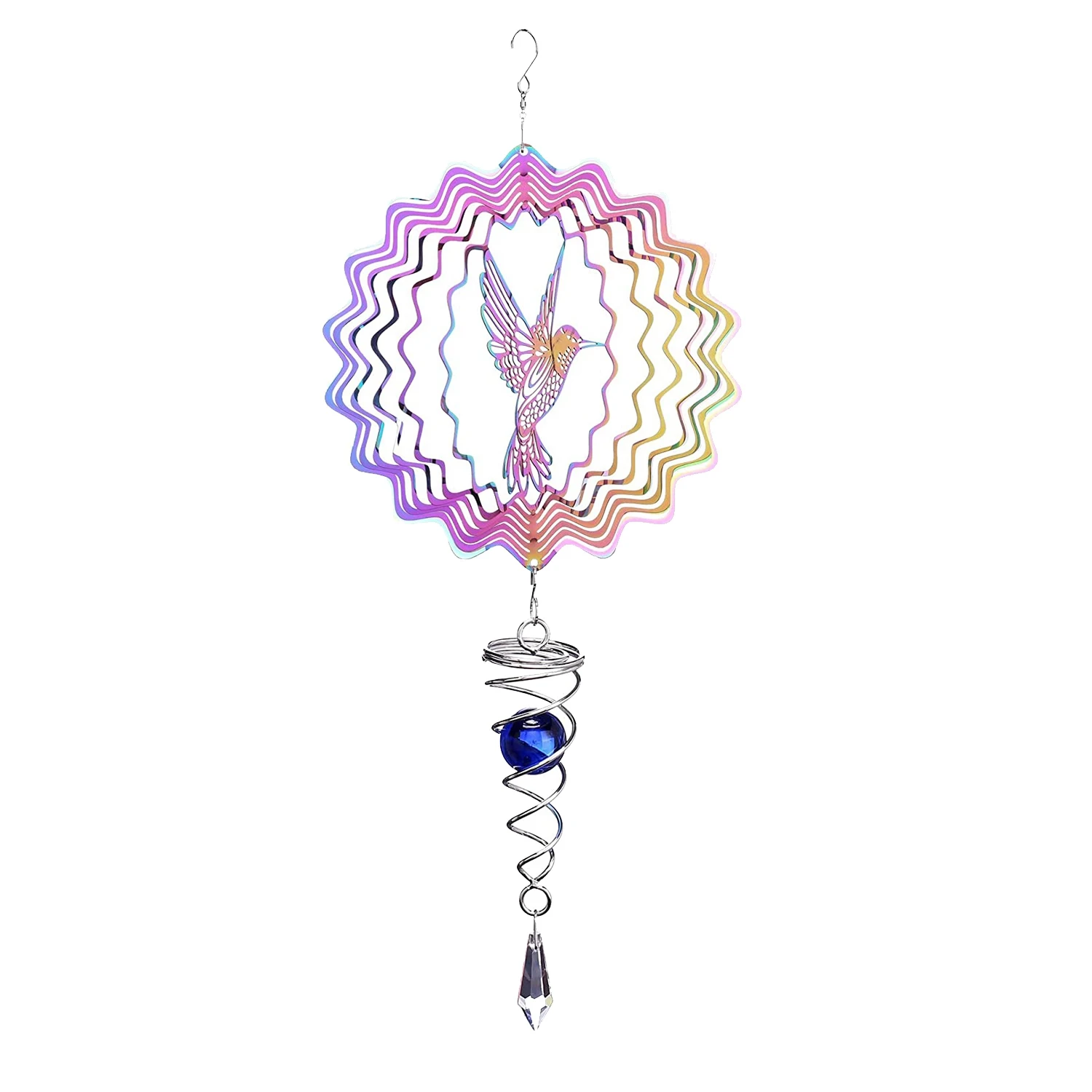 Little Bird Hanging Wind , 3D Rotating Wind ,Wind Sculptures Crafts Ornaments Indoor/Outdoor Decor Hanging
Little Bird Hanging Wind , 3D Rotating Wind ,Wind Sculptures Crafts Ornaments Indoor/Outdoor Decor Hanging