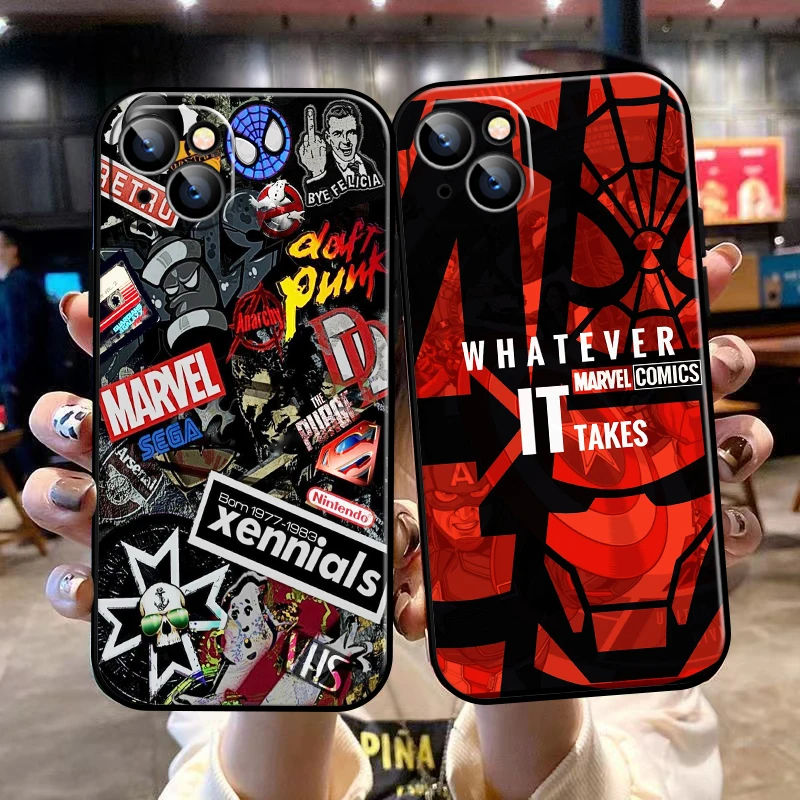 Marvel Spiderman For Apple iPhone 13 12 11 Pro Max 13 12 Mini 5 5s 6 6S 7 8 Plus SE2020 X XR XS Max Phone Case Back
Marvel Spiderman For Apple iPhone 13 12 11 Pro Max 13 12 Mini 5 5s 6 6S 7 8 Plus SE2020 X XR XS Max Phone Case Back