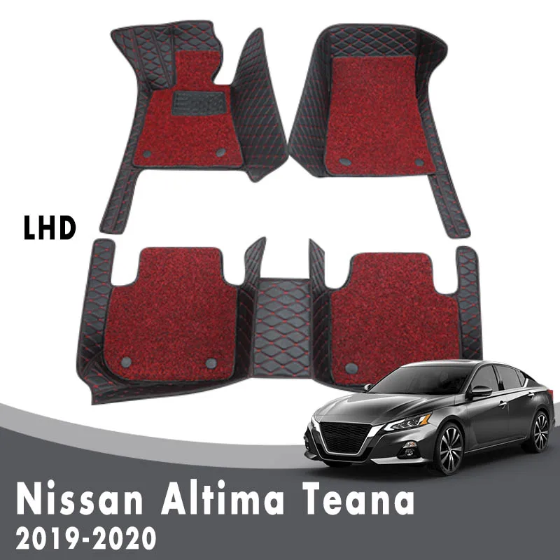 Роскошные двухслойные ковры с петлей для Nissan Altima Teana 2020 2019, автомобильные коврики для салона, аксессуары для стайлинга на заказ
Роскошные двухслойные ковры с петлей для Nissan Altima Teana 2020 2019, автомобильные коврики для салона, аксессуары для стайлинга на заказ