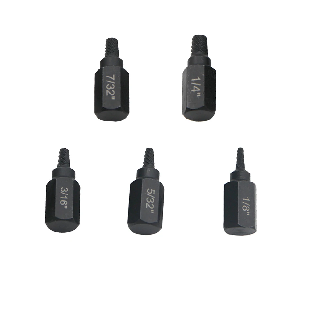 5pcs Screw Nut Extractor Multi-spline Hexagon Socket Bolt Removal Tool Stripped Screw Head Tap Extractor Set
5pcs Screw Nut Extractor Multi-spline Hexagon Socket Bolt Removal Tool Stripped Screw Head Tap Extractor Set
