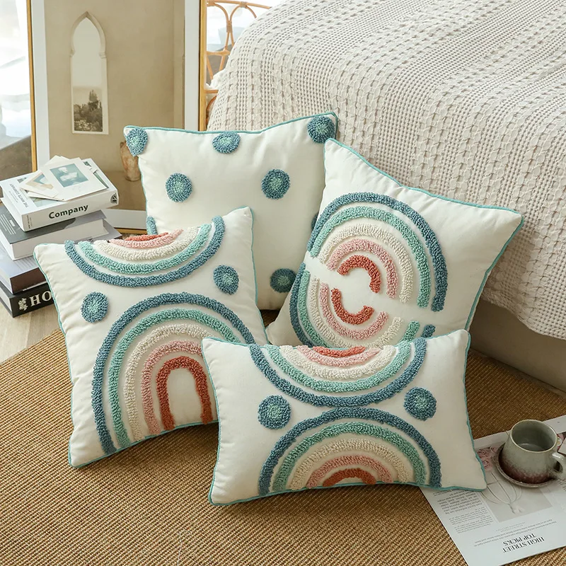 Rainbow Tufted Cushion Covers Decorative Moroccan Sofa Throw Pillow Covers Boho Decor Kid's Room Decor
Rainbow Tufted Cushion Covers Decorative Moroccan Sofa Throw Pillow Covers Boho Decor Kid's Room Decor