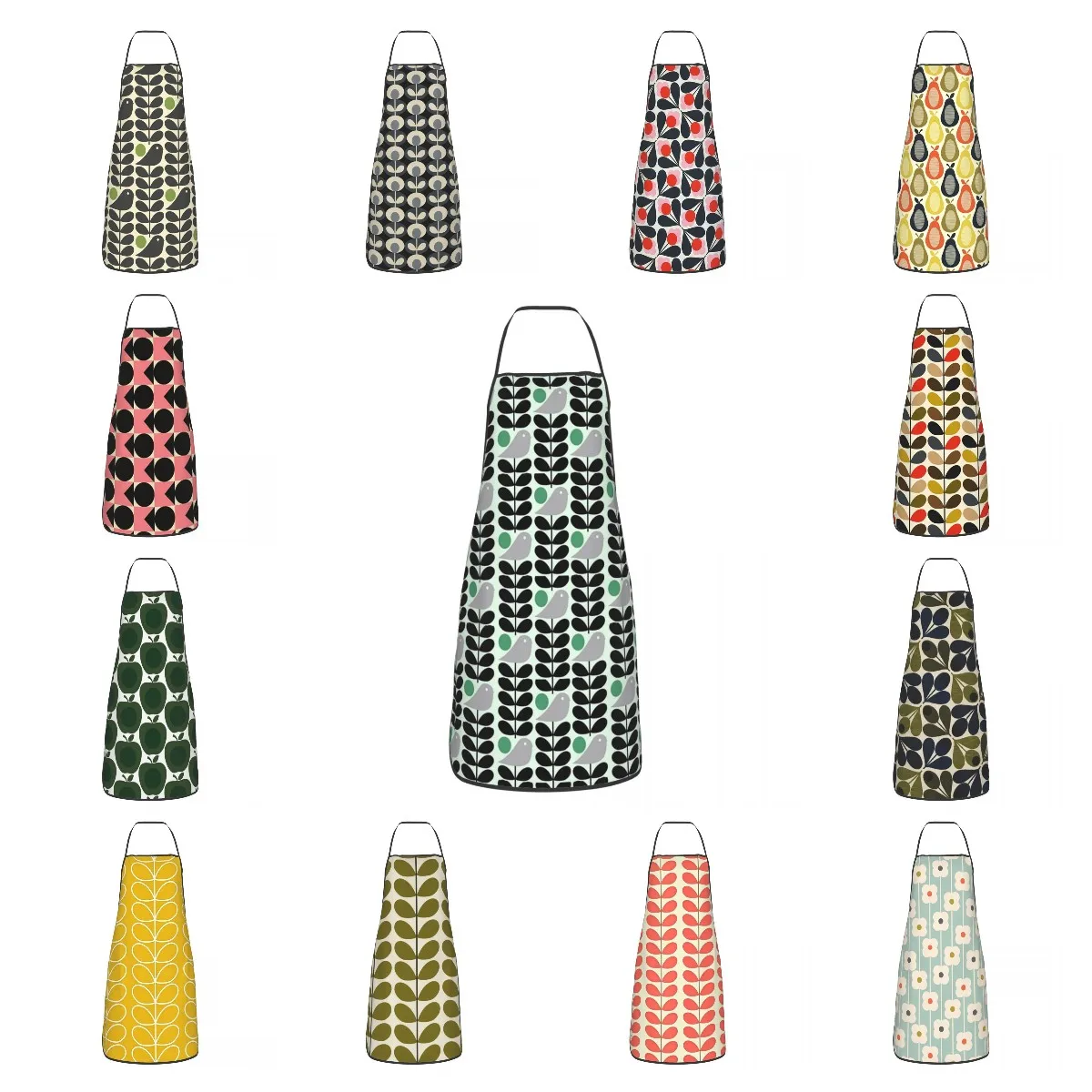 Фартук унисекс с птицами Orla Kiely, фартук для шеф-повара, кухня, кухня, готовка, скандинавский фартук с цветами для садоводства
Фартук унисекс с птицами Orla Kiely, фартук для шеф-повара, кухня, кухня, готовка, скандинавский фартук с цветами для садоводства