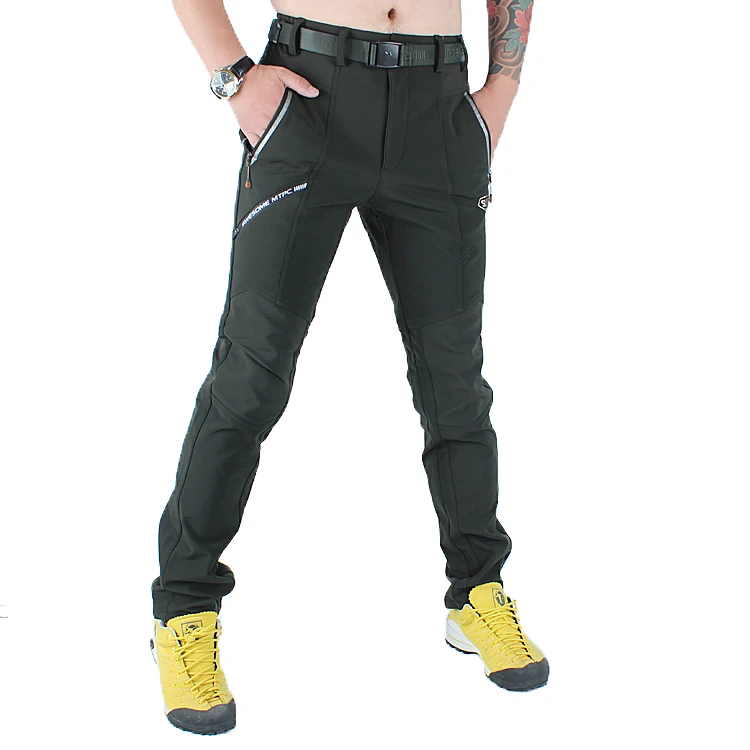 Men`s winter soft shell fleece elastic waterproof windproof hiking pants men breathable wool liner mountaineering trekking pants
Men`s winter soft shell fleece elastic waterproof windproof hiking pants men breathable wool liner mountaineering trekking pants
