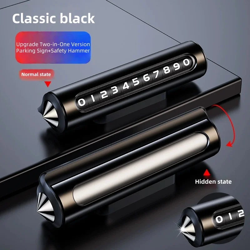 2в1 металлическая автомобильная временная парковочная карта безопасный молоток карта вращающийся номерной знак телефона наклейки из сплава Park Stop автоаксессуары
2в1 металлическая автомобильная временная парковочная карта безопасный молоток карта вращающийся номерной знак телефона наклейки из сплава Park Stop автоаксессуары