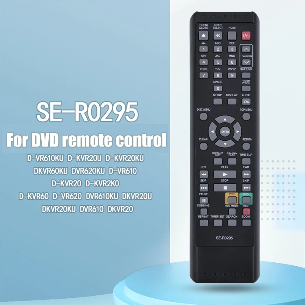 Телефон с дистанционным управлением для Toshiba DVD-видеомагнитофон VCR DVR620KU SE-R0295 DKVR60KU D-VR620 DVR610KU
Телефон с дистанционным управлением для Toshiba DVD-видеомагнитофон VCR DVR620KU SE-R0295 DKVR60KU D-VR620 DVR610KU