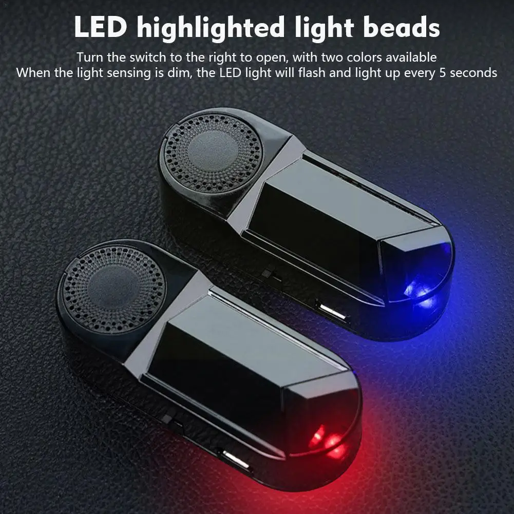 2-in-1 LED Solar Powered Fake Security Light with Aromatherapy Car Light LED Dummy Wireless Alarm Warning Simulated A5D8
2-in-1 LED Solar Powered Fake Security Light with Aromatherapy Car Light LED Dummy Wireless Alarm Warning Simulated A5D8