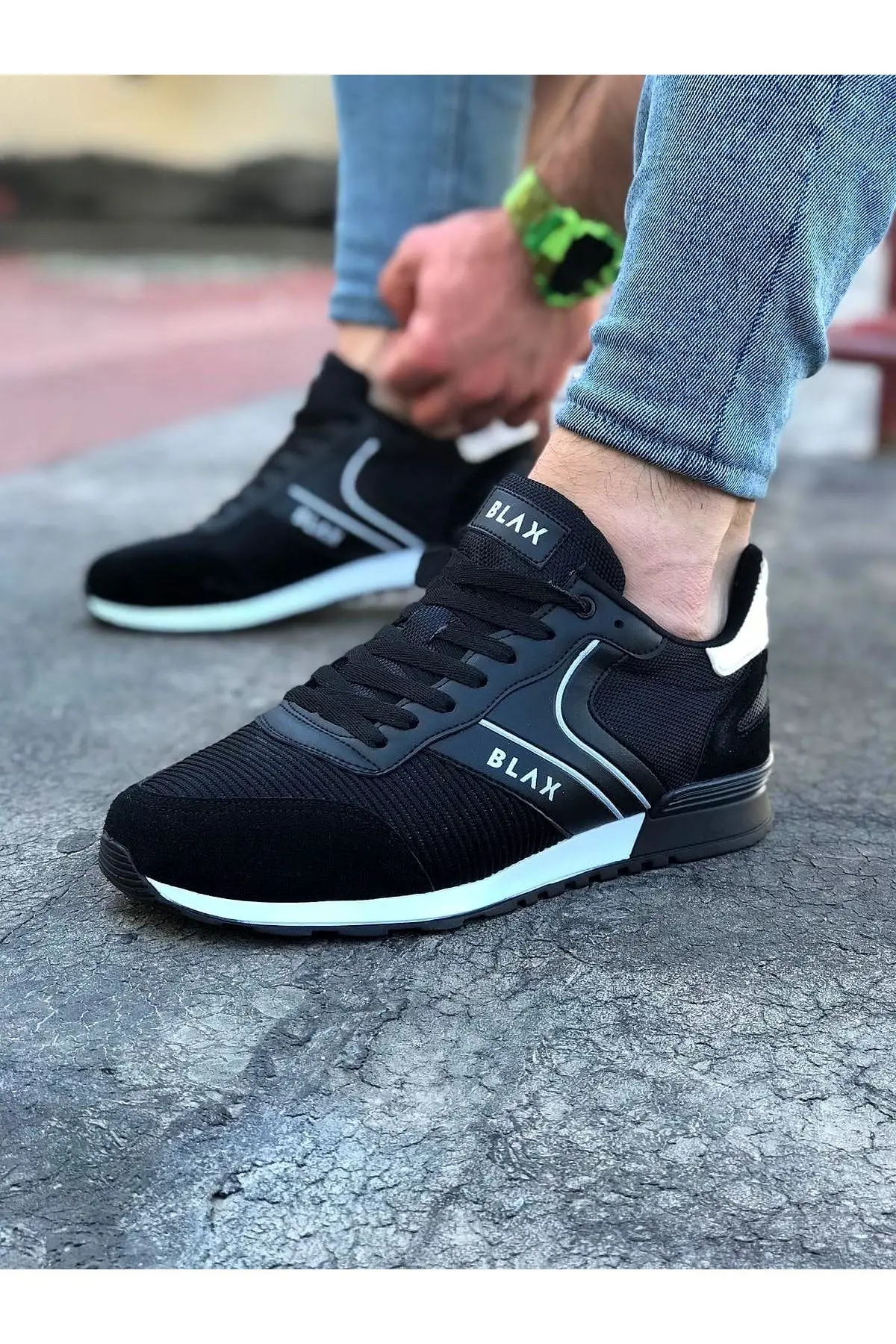 BOA Male Sports Shoes Black Casual Outsole Lace-Up New Generation Original Design Brand Model Fashion Young Trend Style Stylish Fall WG014
BOA Male Sports Shoes Black Casual Outsole Lace-Up New Generation Original Design Brand Model Fashion Young Trend Style Stylish Fall WG014