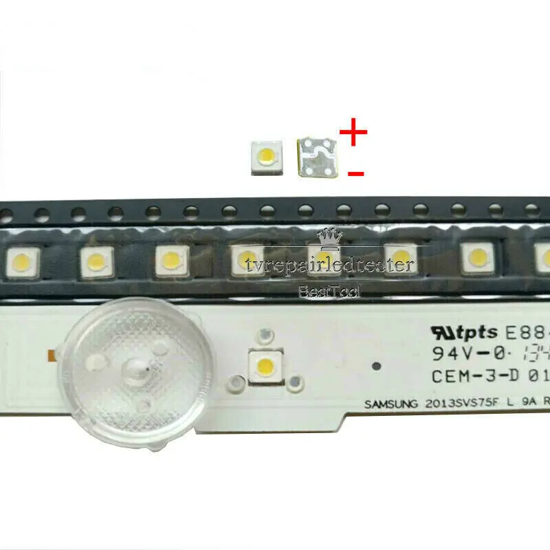 200pcs/lot Led Lamp Beads 3537 3V 350ma 1w for Samsung TV Backlight Strip Repair
200pcs/lot Led Lamp Beads 3537 3V 350ma 1w for Samsung TV Backlight Strip Repair