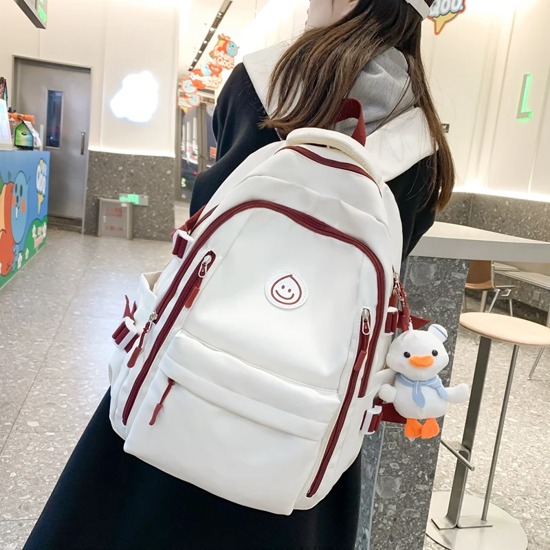 Fashion Women Backpack Kawaii Harajuku Korean Teenage Students Laptop Female Waterproof Travel High Capacity School Bag
Fashion Women Backpack Kawaii Harajuku Korean Teenage Students Laptop Female Waterproof Travel High Capacity School Bag