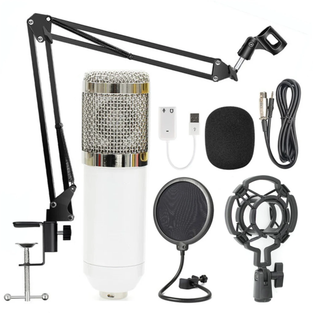 Singing Studio Recording Kit Phone PC KTV Mic Network Microphone Folding Arm Bracket Golden
Singing Studio Recording Kit Phone PC KTV Mic Network Microphone Folding Arm Bracket Golden