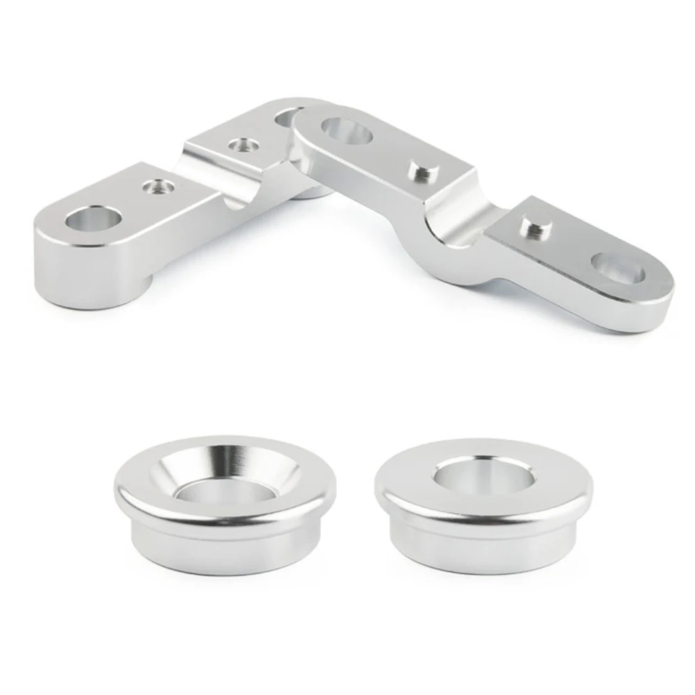 1 Set Billet Shifter Bushings Sliver Aluminum Alloy Suitable For B Series Engines For Civic 88-00 Retrofit Front & Rear
1 Set Billet Shifter Bushings Sliver Aluminum Alloy Suitable For B Series Engines For Civic 88-00 Retrofit Front & Rear