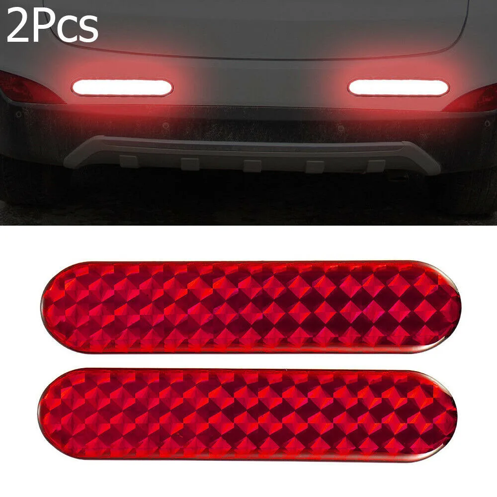 2Pcs Red Night Lamp Alarm Car Reflective Strips Door Bumper Front And Rear Sticker Safety Mark Warning Tape Anti-collision
2Pcs Red Night Lamp Alarm Car Reflective Strips Door Bumper Front And Rear Sticker Safety Mark Warning Tape Anti-collision