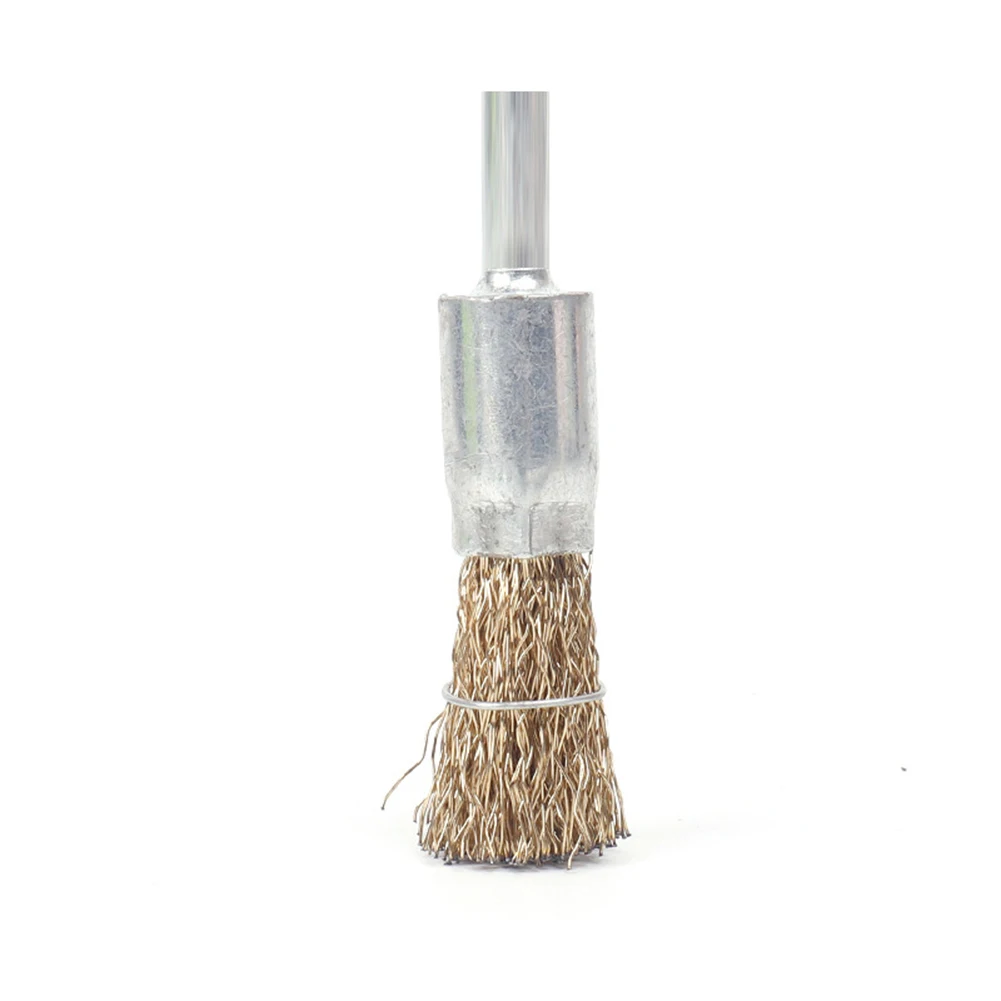 5Pcs Copper Wire Brushes Stainless Steel Brushes Metal Rust Removal Polishing Brushes For Grinders Electric Drill 6mm
5Pcs Copper Wire Brushes Stainless Steel Brushes Metal Rust Removal Polishing Brushes For Grinders Electric Drill 6mm