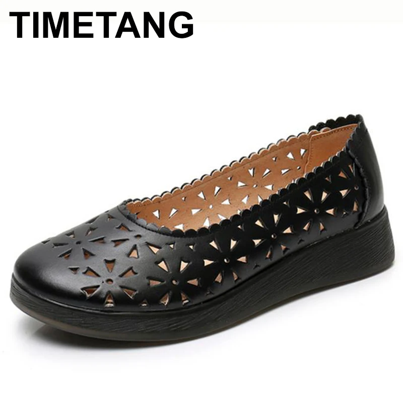 2023 Spring Summer Cowhide Sandals Embroidered Hole Shoes Women Breathable Fashion Sandals Casual Shoes Flat / Mid Heels
2023 Spring Summer Cowhide Sandals Embroidered Hole Shoes Women Breathable Fashion Sandals Casual Shoes Flat / Mid Heels