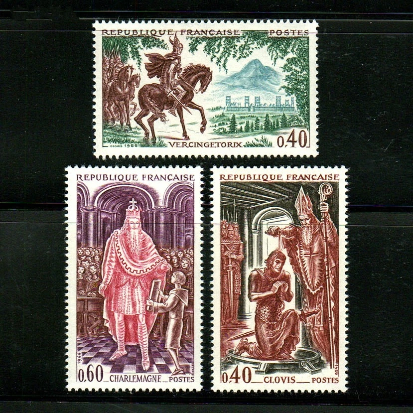 3Pcs/Set New France Post Stamp 1966 History of France Charlemagne The Great Engraving Postage Stamps MNH
3Pcs/Set New France Post Stamp 1966 History of France Charlemagne The Great Engraving Postage Stamps MNH