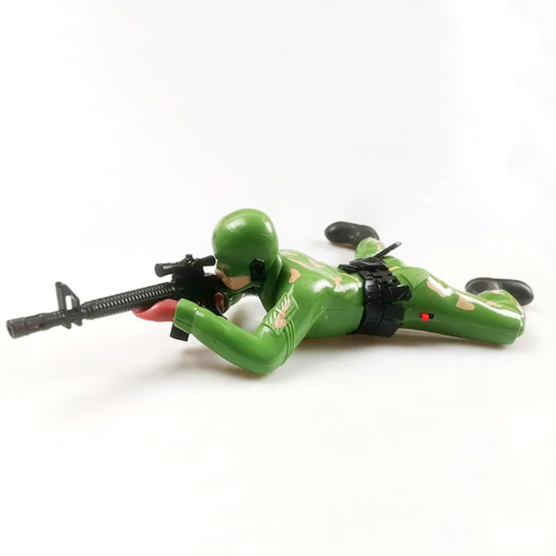 Cartoon Animation Crawling Soldier Model Toys Luminous Music Camouflage Soldier Kid Electric Crawling Soldier Toys Ornaments 
Cartoon Animation Crawling Soldier Model Toys Luminous Music Camouflage Soldier Kid Electric Crawling Soldier Toys Ornaments
