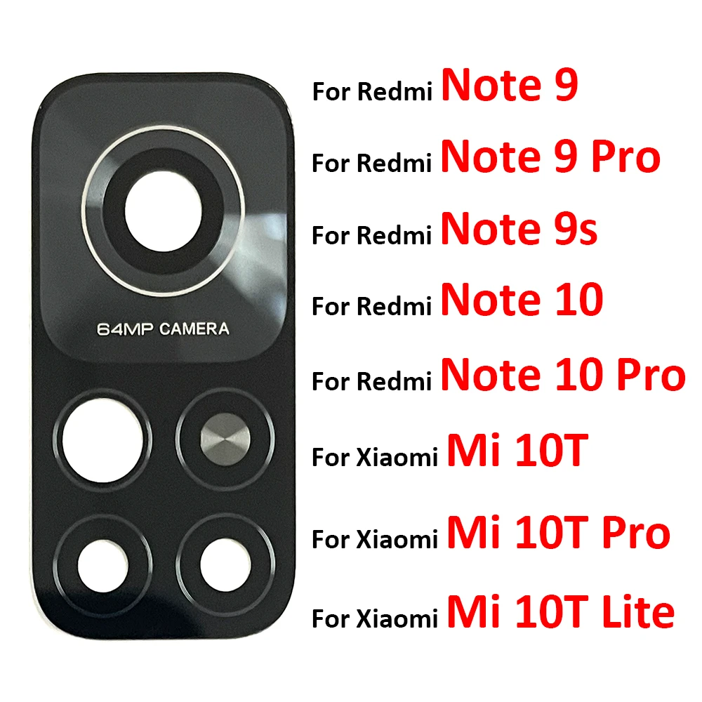 Back Rear Camera Glass Lens For Xiaomi Redmi Note 9 9S 10 10s Pro 9A 9C 5G / Mi 10 10T Note 10 Pro 11 Lite With Adhesive
Back Rear Camera Glass Lens For Xiaomi Redmi Note 9 9S 10 10s Pro 9A 9C 5G / Mi 10 10T Note 10 Pro 11 Lite With Adhesive