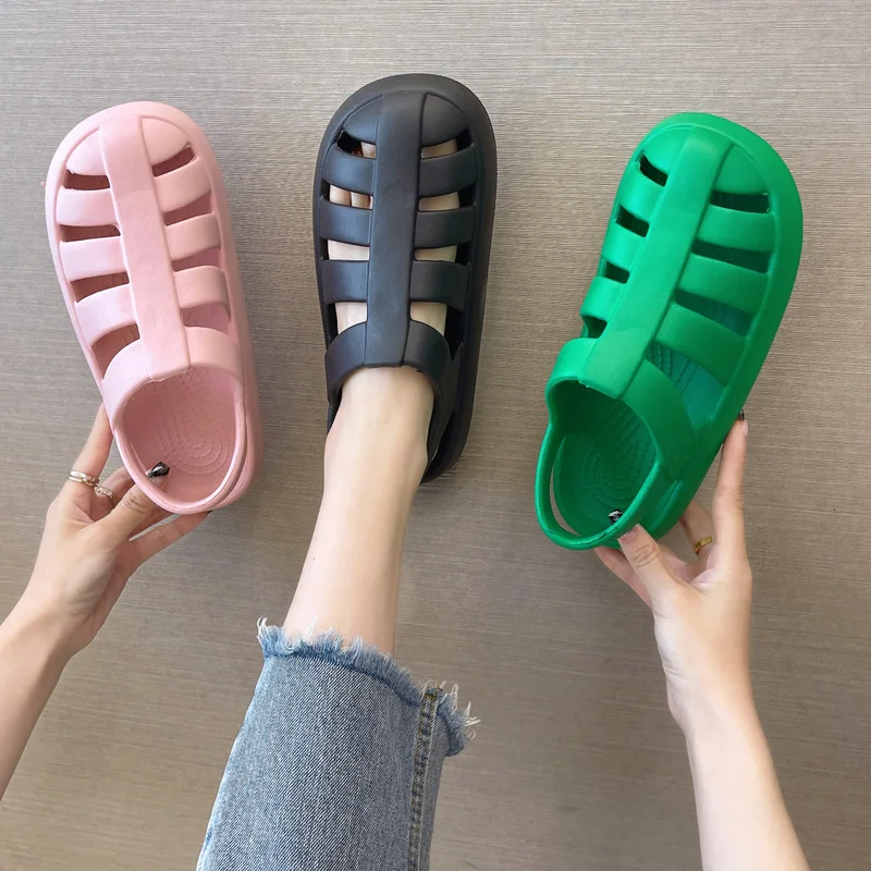 2022 New Low Sandals Woman Leather Low-heeled Fretwork Basic Low Sandals Woman Leather Low-heeled Fretwork Rubber
2022 New Low Sandals Woman Leather Low-heeled Fretwork Basic Low Sandals Woman Leather Low-heeled Fretwork Rubber