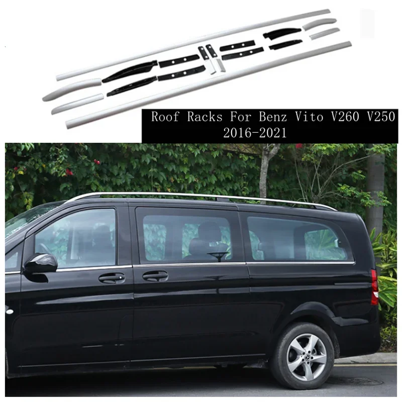 For Mercedes-Benz Vito V260 V250 2016 2017 2018 2019 2020 2021 2022 High Quality Aluminum Alloy Car Roof Racks
For Mercedes-Benz Vito V260 V250 2016 2017 2018 2019 2020 2021 2022 High Quality Aluminum Alloy Car Roof Racks