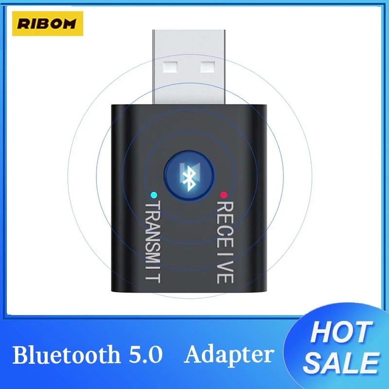 Мини 2 в 1 USB беспроводной Bluetooth-совместимый Aux адаптер 5 0 передатчик для ПК