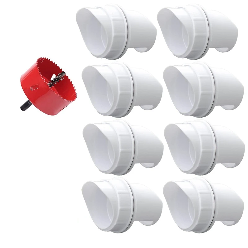 DIY Chicken Feeder Port Rainproof Gravity Feeding Kit, Suitable for Buckets Buckets Troughs Etc
DIY Chicken Feeder Port Rainproof Gravity Feeding Kit, Suitable for Buckets Buckets Troughs Etc