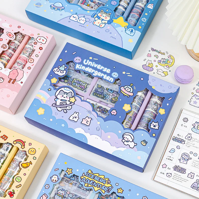 Cute Cartoon Animal Character Stickers Scrapbook Journal Diary Bujo Notebook Decorative Washi Tape Student Stationery Kids Gift
Cute Cartoon Animal Character Stickers Scrapbook Journal Diary Bujo Notebook Decorative Washi Tape Student Stationery Kids Gift