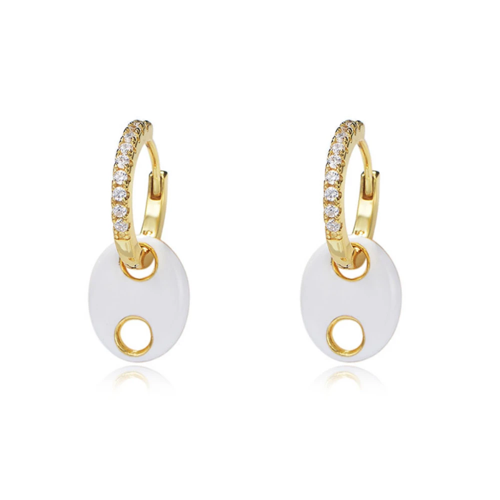 925 Sterling Silver Ins Wind Color Oil Dripping Pig Nose Female Diamond Chandelier Earrings Oval Rubber Dropping Hmong Jewelry
925 Sterling Silver Ins Wind Color Oil Dripping Pig Nose Female Diamond Chandelier Earrings Oval Rubber Dropping Hmong Jewelry