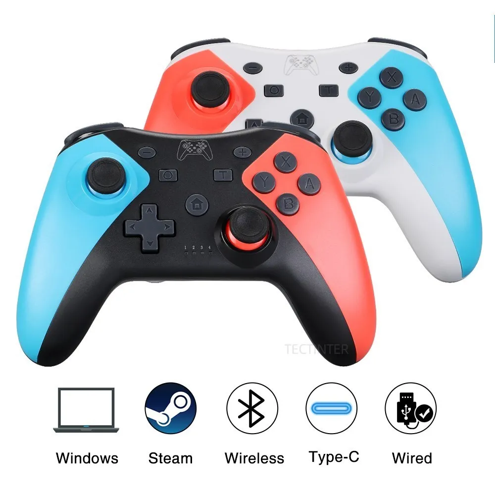 Turbo Dual Vibration Motion Controller Joystick compatible Nintendo NS Switch Pro Console Wireless Controller Support Bluetooth
Turbo Dual Vibration Motion Controller Joystick compatible Nintendo NS Switch Pro Console Wireless Controller Support Bluetooth