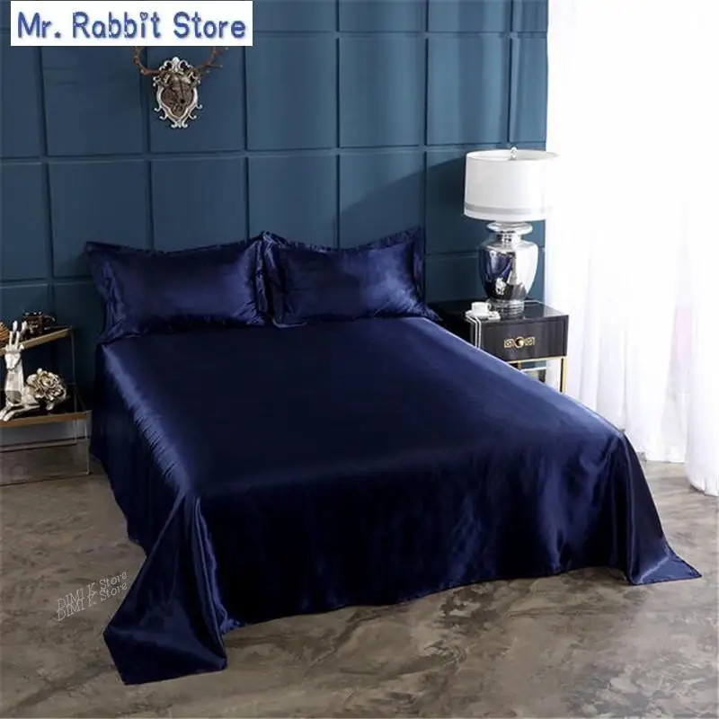 Bed Linen Satin Bed Sheet Sets Mattress Cover Pad New Band Bed Sheet Green Red Solid Color Smooth Top Sheets for Home
Bed Linen Satin Bed Sheet Sets Mattress Cover Pad New Band Bed Sheet Green Red Solid Color Smooth Top Sheets for Home