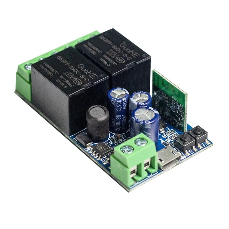 Универсальный релейный модуль USB 5 В/телефон с таймером
Универсальный релейный модуль USB 5 В/телефон с таймером