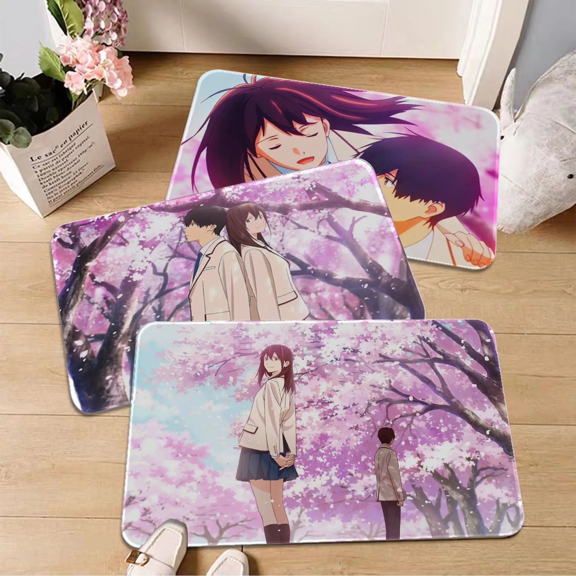 I Want To Eat Your Pancreas Room Mats Kids Room Bedroom Decoration Balcony Anti-Slip Doormat Living Room Bedside Mats
I Want To Eat Your Pancreas Room Mats Kids Room Bedroom Decoration Balcony Anti-Slip Doormat Living Room Bedside Mats