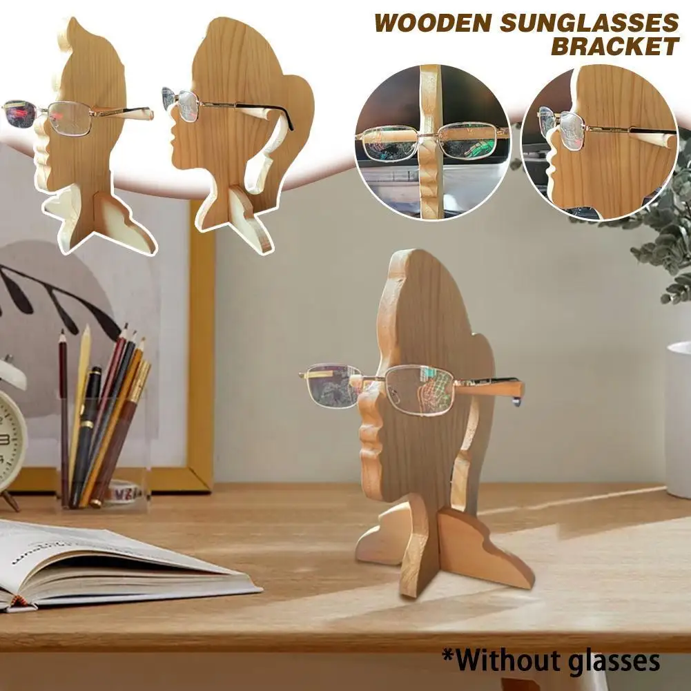 Woman Man Wooden Sunglasses Bracket Sunglasses Stand Storage Smooth Surface Rack Lightweight Props Glasses Display A5Y0
Woman Man Wooden Sunglasses Bracket Sunglasses Stand Storage Smooth Surface Rack Lightweight Props Glasses Display A5Y0