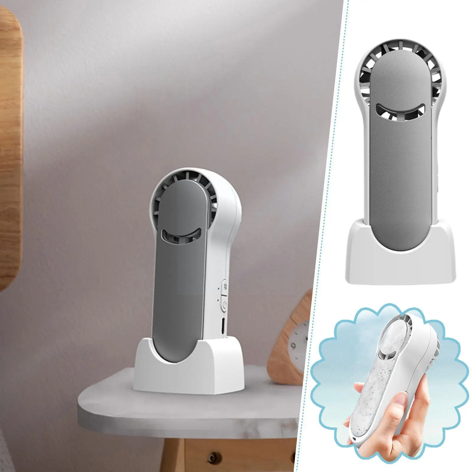 Desktop Mini Fan Portable Air Conditioner Cooler Handheld Fans Usb Rechargeable Electric Fan Outside Travel Artifact For Su H9l8
Desktop Mini Fan Portable Air Conditioner Cooler Handheld Fans Usb Rechargeable Electric Fan Outside Travel Artifact For Su H9l8
