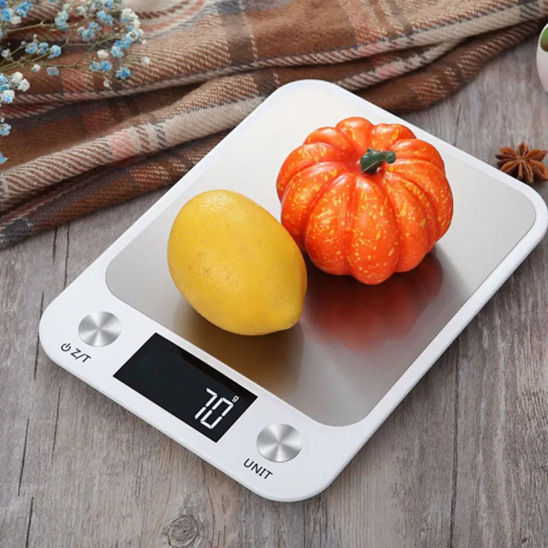 10Kg/5G Food Coffee High-Precision Kitchen Scale Stainless Steel Design Cooking and Baking Balance Intelligent Electronic Scale
10Kg/5G Food Coffee High-Precision Kitchen Scale Stainless Steel Design Cooking and Baking Balance Intelligent Electronic Scale
