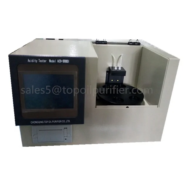 ACD-3000I Intelligent Transformer Oil Acid Value Tester Acidity Testing Equipment
ACD-3000I Intelligent Transformer Oil Acid Value Tester Acidity Testing Equipment