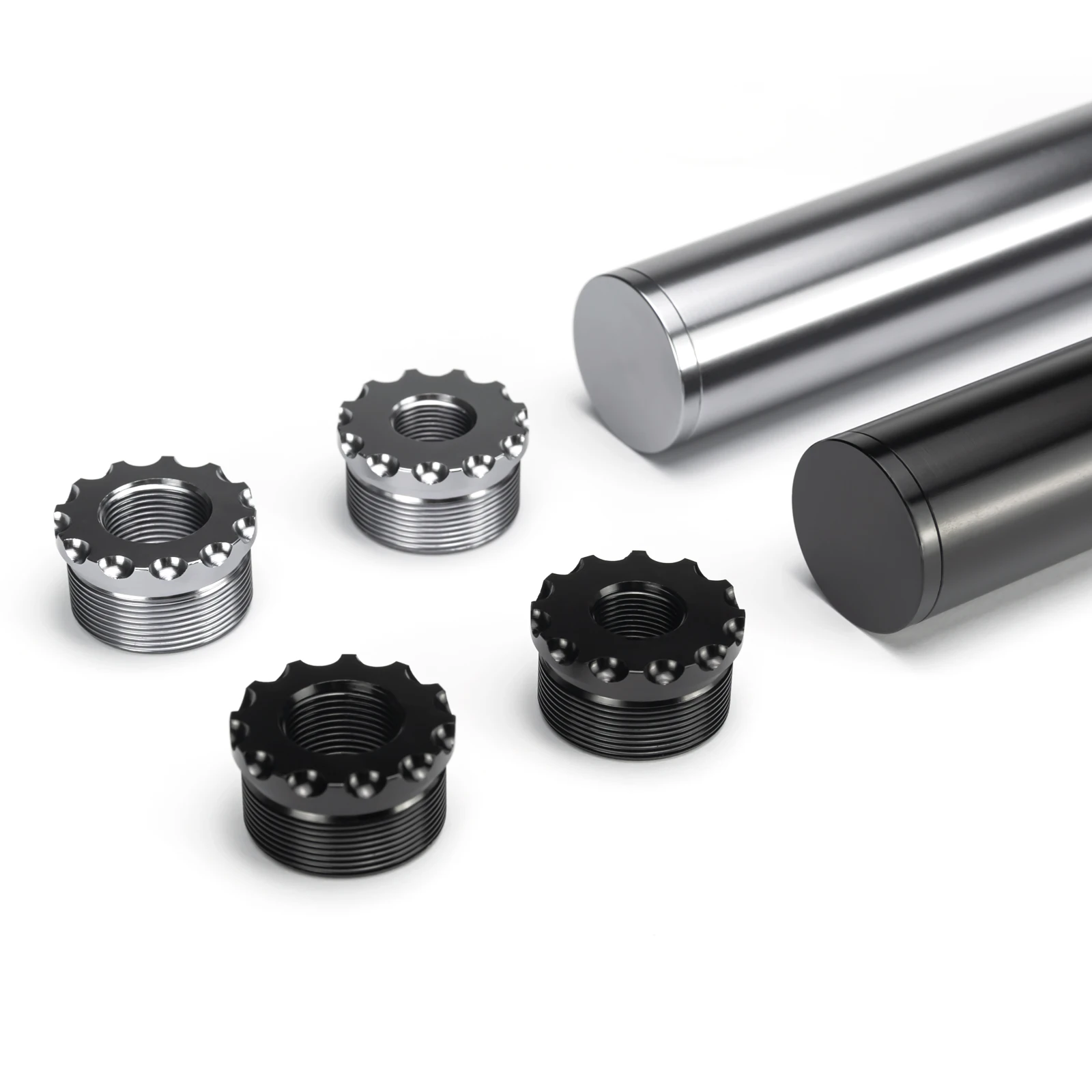 4th 6.3''L 1.15''OD 7075 Aluminum 1/2x28 + 5/8x24 End Caps Single Core Monocore Solvent Cleaning Tube Filter For .22 5.56 AR 15
4th 6.3''L 1.15''OD 7075 Aluminum 1/2x28 + 5/8x24 End Caps Single Core Monocore Solvent Cleaning Tube Filter For .22 5.56 AR 15