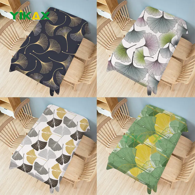 Ginkgo Plant Printed Waterproof Table Cloth Home Decoration Rectangular Dining Table Cover Mantel Table Linen Mesa Nappe Table
Ginkgo Plant Printed Waterproof Table Cloth Home Decoration Rectangular Dining Table Cover Mantel Table Linen Mesa Nappe Table