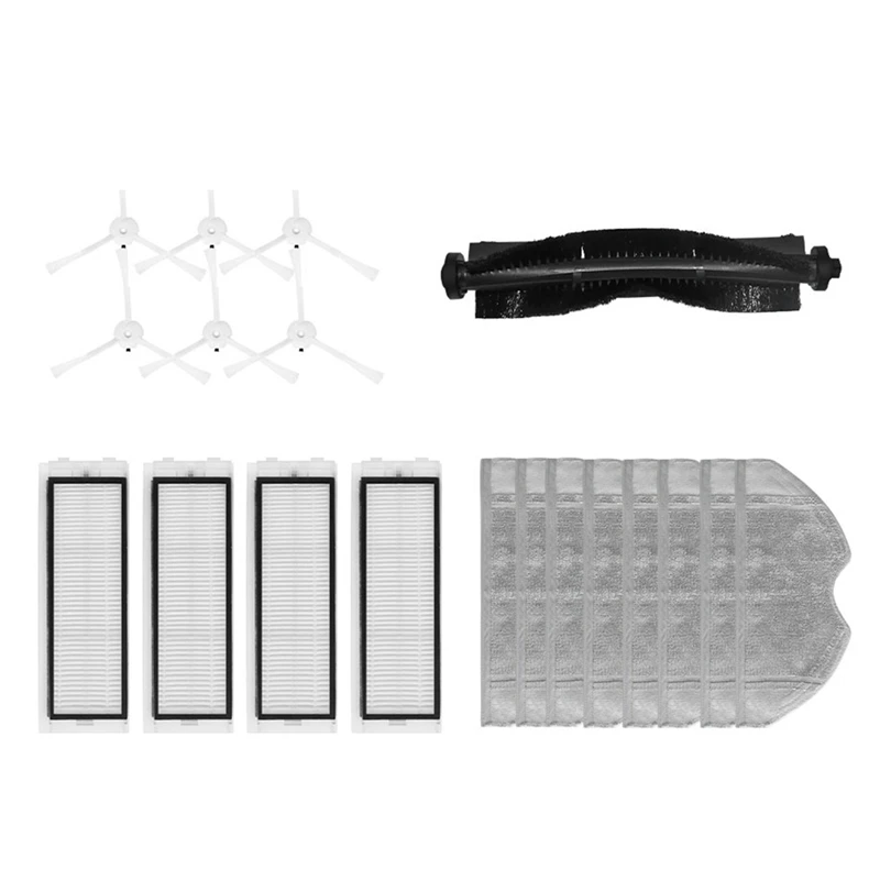 For 360 S5 / S7 / S7 Pro Robot Vacuum Cleaner Washable Hepa Filter Main Brush Side Brush Mop Cloth Replacement
For 360 S5 / S7 / S7 Pro Robot Vacuum Cleaner Washable Hepa Filter Main Brush Side Brush Mop Cloth Replacement