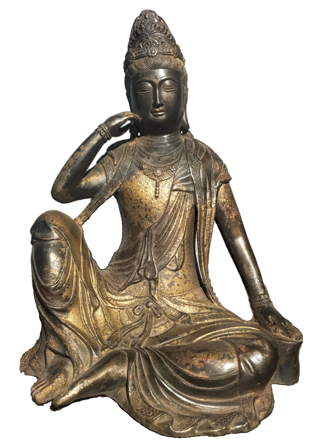MOZART Treasure The Old Pure Copper Tire Mud Gold Light Sprinkle Cinnabar Buddha Statue Freedom Guanyin A Statue Of Old And
MOZART Treasure The Old Pure Copper Tire Mud Gold Light Sprinkle Cinnabar Buddha Statue Freedom Guanyin A Statue Of Old And