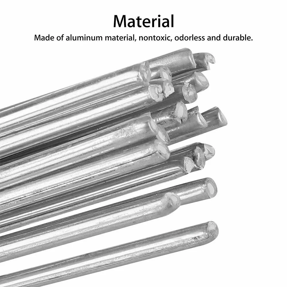 50pcs Aluminum Solution Welding Flux-Cored Rods Wire Brazing Rod 1.6MM X 330mm Welding Electrodes Metal Processing
50pcs Aluminum Solution Welding Flux-Cored Rods Wire Brazing Rod 1.6MM X 330mm Welding Electrodes Metal Processing